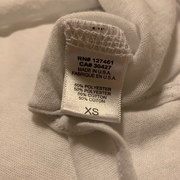 Wildfox White “Foxy” Flocked Cropped Oversized Tank Top Boho - Picture 7 of 11